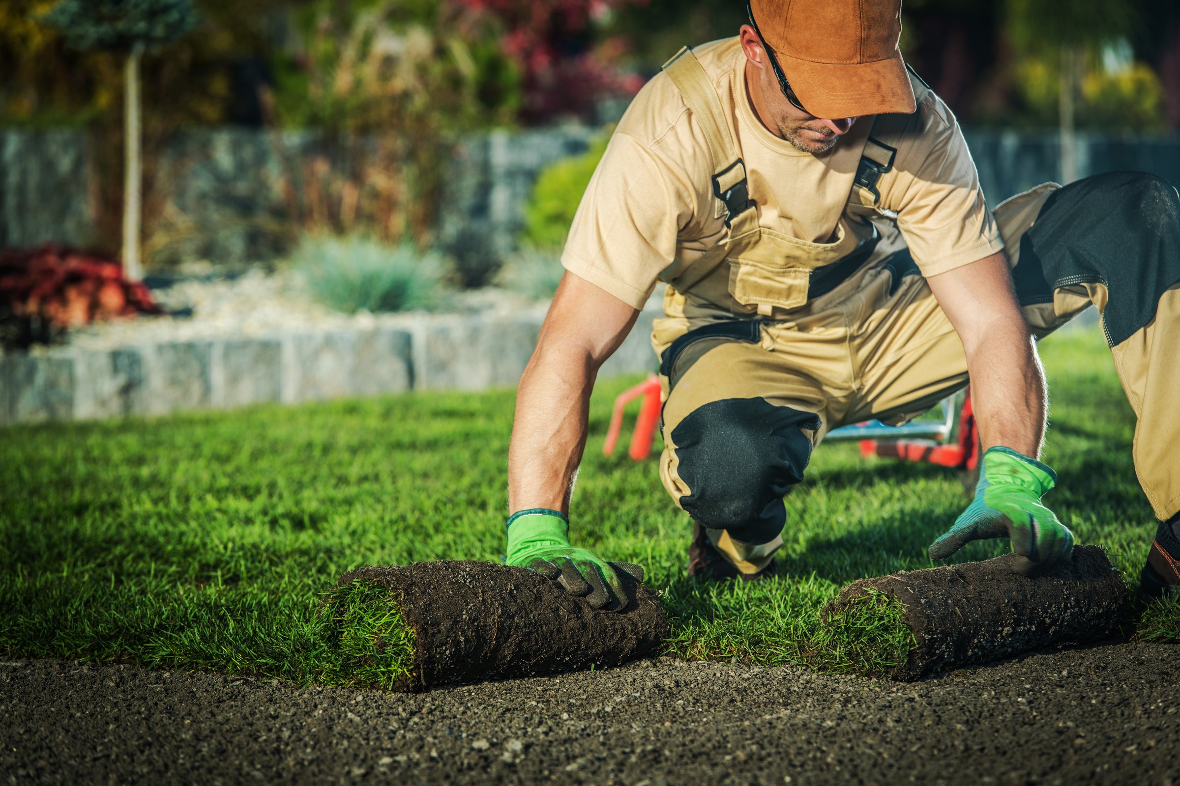 Professional Landscaper Job.